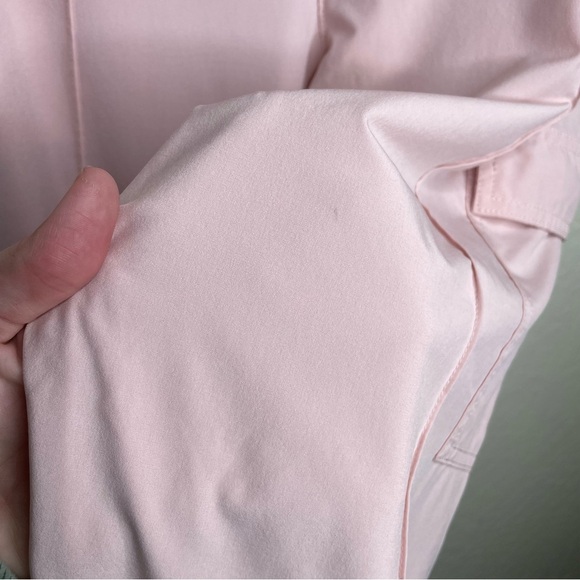 ATHLETA Vienna Women’s Cargo Pants Light Orchid Pink Size 12 Petal Pink Wide Leg - Picture 9 of 13